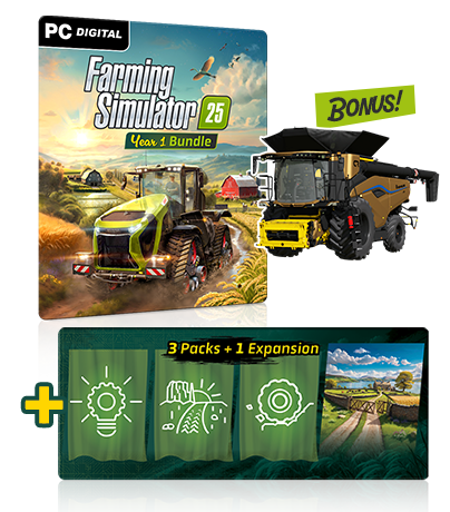 Product cover: Farming Simulator 25 - Year 1 Bundle