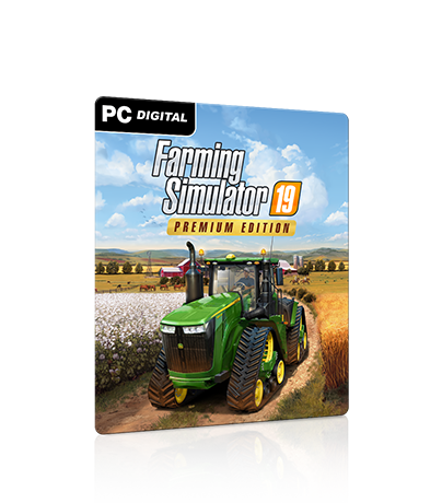 Product cover: Farming Simulator 19 Premium Edition