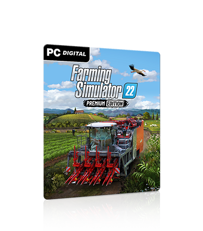Product cover: Farming Simulator 22 Premium Edition