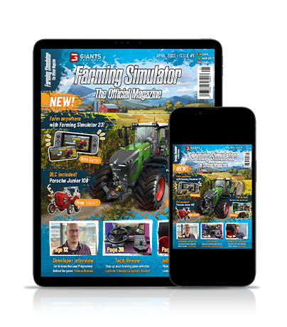 Product cover: Farming Simulator Magazine Issue 1