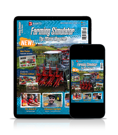 Product cover: Farming Simulator Magazine Issue 3