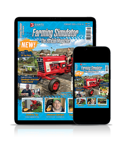 Product cover: Farming Simulator Magazine Issue 4